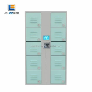 Modern Electronic Lock Steel Smart Storage Locker Electronic Steel Gym School Locker
