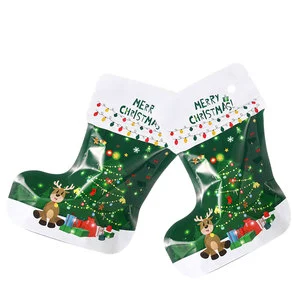 Standup Pouch Christmas Decorations Cute Animal Gift & Candy Bags Christmas Supplies