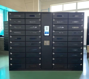 Customised School Public Areas Self-Service Charging Facial Recognition Smart Tablet Laptop Charging Locker