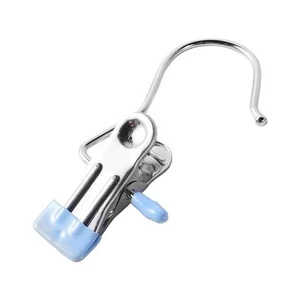 Stainless Steel Clothespins With Hooks Socks Clip Hat Clip Display Sample