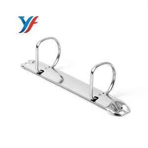China Factory Made Printed Metal 2 Ring Binder Clip Mechanism High Quality File Organization Clips