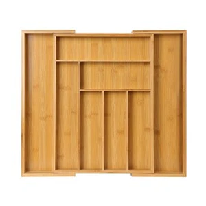 Expandable Flatware Organizer From China Kitchen Accessories Utensils Holder Adjustable Bamboo Drawer Dividers Cutlery Tray