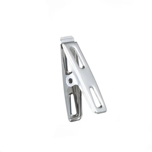 20 Pcs Clothespins Stainless Steel Clothes Clips Metal Sealing Clip Socks Clothing Pegs Household Clothespin Clips