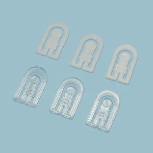 Factory Price Eco-Friendly Stylish U-Shape Garment Clip Recycled Plastic Shirt Clip 1000pcs/Bag