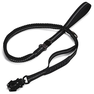 Shock Absorbing Quick Clip Pink Frog Clip Carabiner Tactical Dog Quick Release Leash Frog Clasp Padded With Car Seat Belt