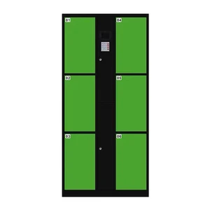 Outdoor Metal Smart Storage Locker with Automatic Pickup 24 Compartments