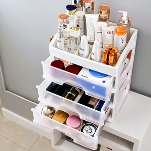Cosmetics Desktop Multi-layer Drawer Type Household Dust protection Storage Rack Makeup Makeup Organizers Storage Box