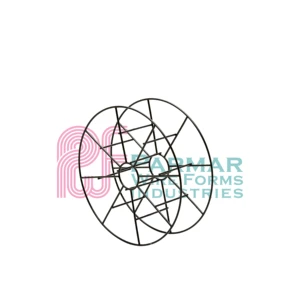 Parmar Wire Forms Industry Export Quality BS300 Mild Steel 4.0mm Diameter Powder Coated Customizable Wire Spool Basket Welding
