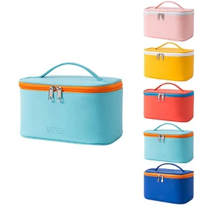 Factory Latest Waterproof Large-capacity Travel Storage Toilet Bag PU Portable Cosmetic Bag