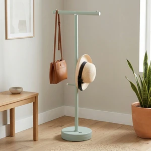 Wholesale Coat Rack Tree Shaped Modern Design Space Saving Durable Freestanding Metal Iron Household Storage Furniture Taiwan