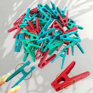 5kg 1000pcs Flexible Design Plastic Clip Pins for Clothes Functional Design