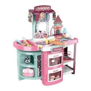 Deformed Trolley Case Girls Cosmetic Make Up Mirror Table With Light