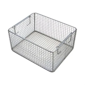 GELE Stainless Steel 304/316 Durable Sterilization Basket GL2992 for Avent Sterilizers 60x40x30cm Kitchen Use