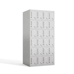 Homniture Modern Metal Locker Storage Cabinet with Key Lock Durable for Home Office Gym or Workers' Changing Room