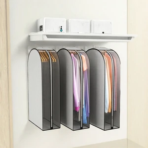 Extra-Large Wardrobe Clothing Dust Cover Fully Enclosed Viewing Window Storage Bag Waterproof Dustproof Non-Woven Fabric Insect