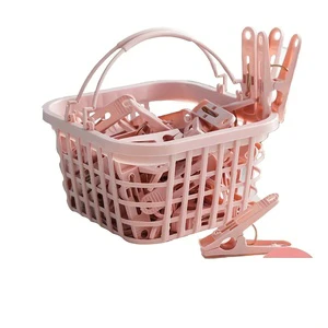Promotional High Satisfaction 30PCS Windproof Household Use Clothes Organization Laundry Clothespins