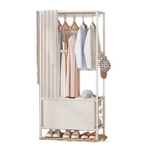 Multifunctional Metal Saving System Display Storage Organizer Stand Coat Clothes Rack