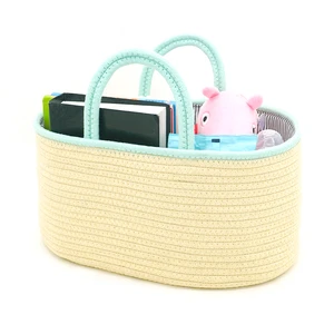 Wholesale Collapsible Tote Bag Storage Baby Diaper Caddy Organizer With Handle