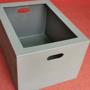 Modern Plastic Stackable Storage Bins With Handles For Closet Home Office Dining & Mall Organization