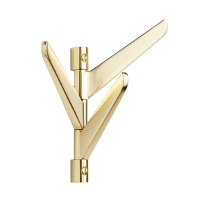 Awesome Brass Hook Customized Creative Metal Multifunction Modern Furniture Cabinets Wardrobe Hooks Bedrooms Bathrooms