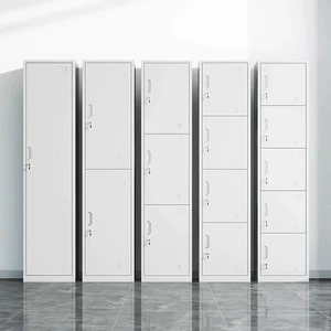 Single Door Modern Durable Steel Lockable Storage Locker with Large Capacity for Dorm Workers