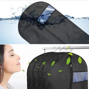 Bulk PEVA PVC-Free Translucent Waterproof Dustproof Garment Storage Bags Wardrobe Custom Size/Thickness/Logo Factory Supply