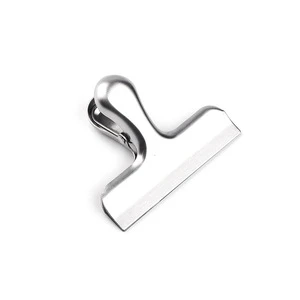 Wholesale High Quality Durable Stainless Steel Metal Bag Clips Golden for Food Snack Storage in Kitchen or Office Use