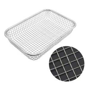 Metal Wire Basket for Serving Food for Fries