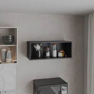 Ayden Wall Cabinet with 1 Spacious Shelf Convenient Wall Storage Solution