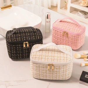 Simple Large Capacity Instagram Style Unisex Travel Cosmetic Storage Wash Bag with High-Value Design