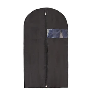 Factory Custom Black Non-Woven Thickened Enlarged Suit Package Clothes Dust Cover Dustproof New Material Travel Bedroom Storage
