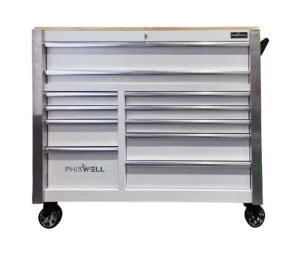 2024 Latest 11 Drawers with Trays Workshop Garage Storage Tool Trolley Chest Cart Cabinet Sets Box with Tools Kit