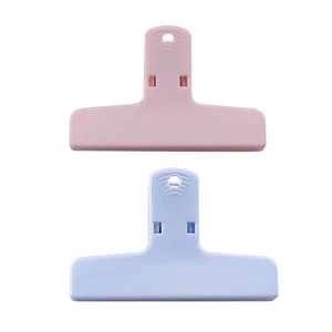 Reusable Plastic Magnetic Bag Clips Eco-Friendly Durable Multifunction Office Supply for Documents Bills Stationery Storage