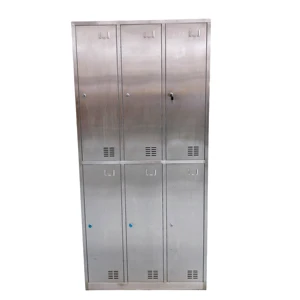 Industrial Assembled Metal Storage Lockers-CE Approved Key Lock Secure Lockers with Multiple Compartments