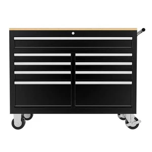 JZD Steel Garage Tool Cart Rolling Trolley Metal Tool Drawer Cabinet Storage Tool Box With Drawers