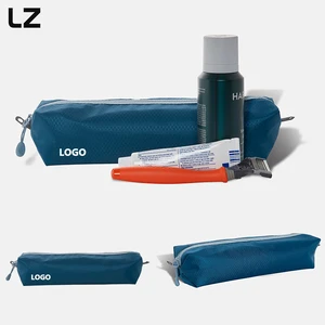 LZ Mini Kit Toiletry Organizer Bathroom Travel Bag Features Heavy Duty Zipper Leak Resistance Easy to Clean