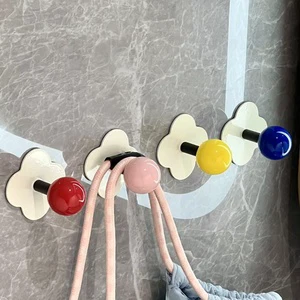 Living Room Wall Hanging Storage Single Hook Bathroom Home Decor High Creative Clothes Hanging Hook
