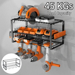 New Durable Floating Wall-Mounted Metal Shelves High Load Bearing Easy Install Storage Rack for Warehouse Organization