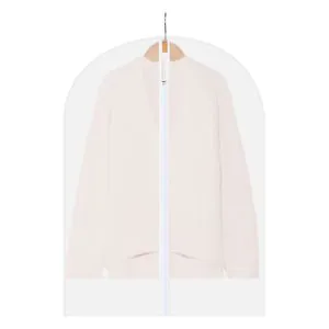 Wholesale In Stock Thickened Transparent Clothing Dust Cover Washable Waterproof Garment Storage Dust Bag For Home Hanging Coat