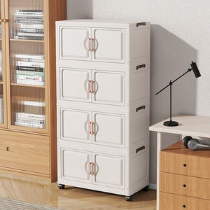 Design Modern Design No-Installation Folding Storage Cabinet Multi-Layer Shelf Wholesale For Toys And Household Item
