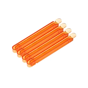 Clear High Quality Eco-Friendly PC Plastic Closing Seal Clips Large Food Snack Bag Storage Sealing Clamp Bags Ziplock Clips
