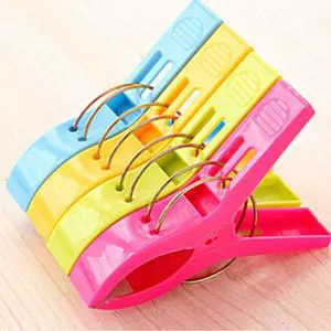 L0085 Windproof Quilt Clothes Clip Strong Clip Windproof Plastic Drying Quilt Clip Clothespin Drying Bed Sheets