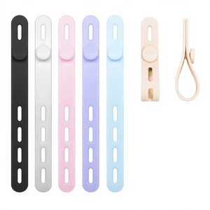 Multi-functional Adjustable Cable Organizer & Data Cable Storage with Zip Ties and Headphone Winding Device-RP Brand