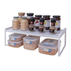 Multipurpose Large Expandable Cabinet Cupboard Shelf Organiser Kitchen Countertop Storage Shelf Spice Rack Pantry Organizer