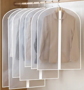 Wholesale Dustproof Cover Bags Transparent PVA Cloth Protector Garment Suit Coat Dust Cover