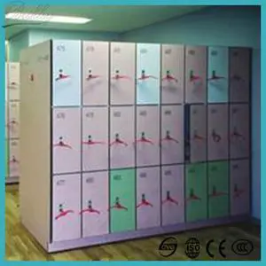 Best Quality Luggage Locker of Compact HPL Locker for Gym or School Use with Electronic Combination Key Locks