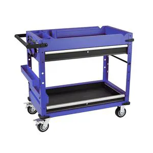 Customized Large Red Car Mobile Garage Storage Tool Cabinet with Equipment for Mechanics