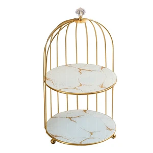 New Luxury Bathroom Rack Lipstick Cosmetics Storage Box Desktop Skin Care Product Storage Rack Single Layer Double Layer