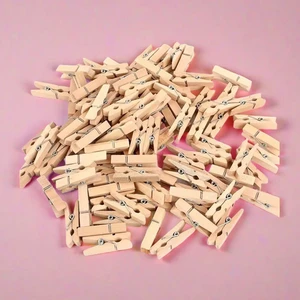 25mm / 35mm/45mm Mini Wooden Peg/natural Wood Clothes Pin Clothespin/small Photo Wood Clip