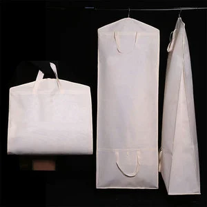 Custom Logo Washable Household Environmental Storage Suit Coat Dust Hanging Protection Clothing Cover Garment Bag